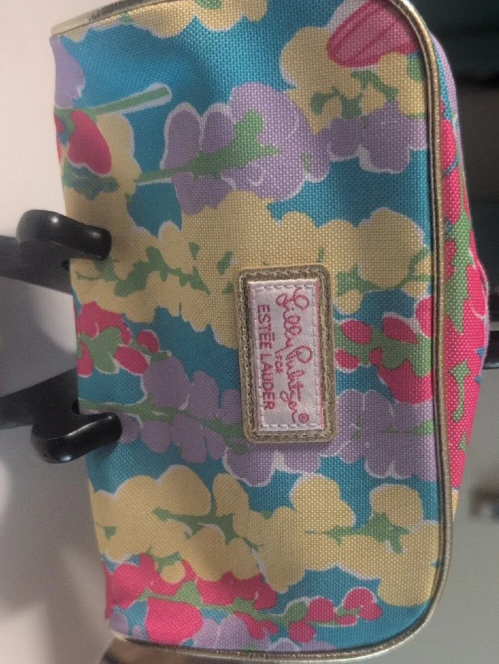 Floral Cosmetic Bag - Multicolor